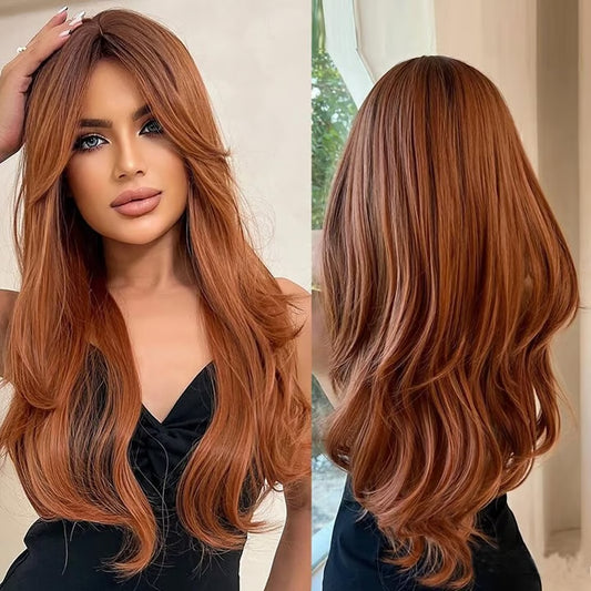 layered Brown Wig