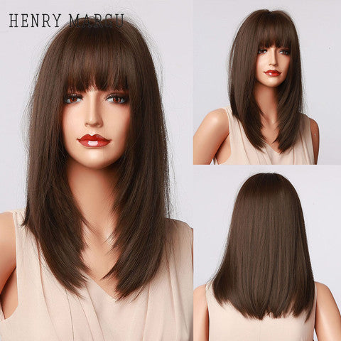 Dark Brown Wig