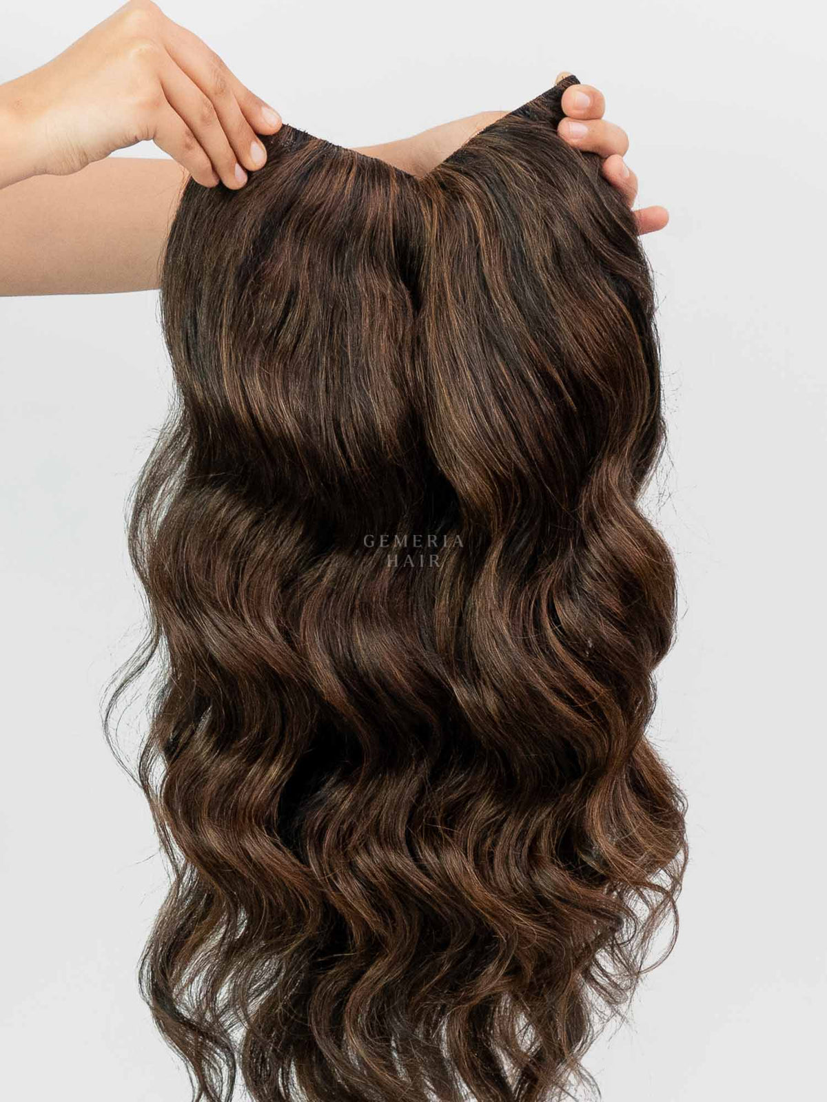 V-shaped wig